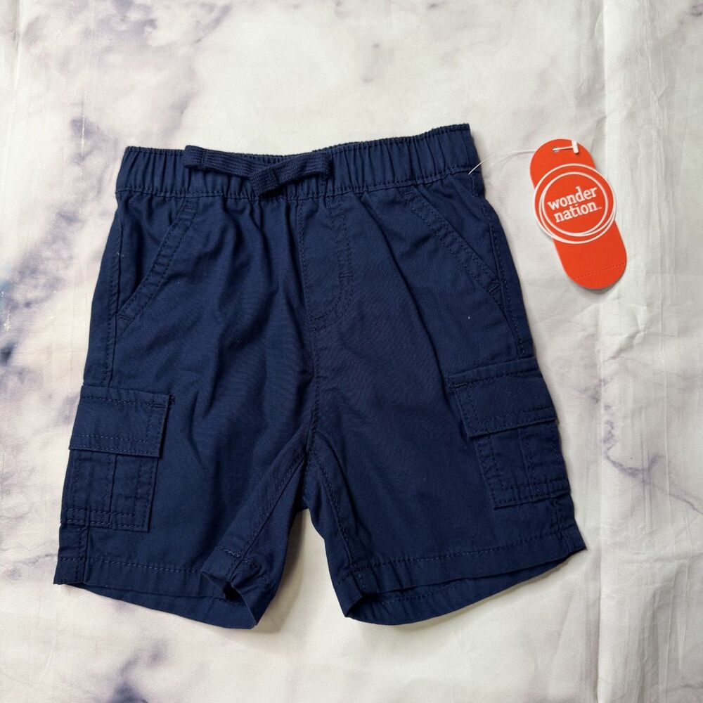 Wonder Nation Baby Toddler Boys Cargo Shorts 18M